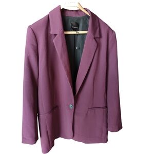 Dynamite Women's‎ Dark Purple Blazer
